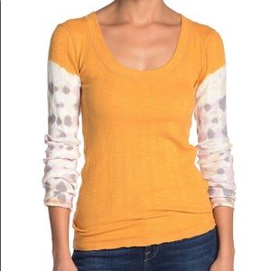 NWT Free People Amber Big Sur Long Sleeve Size M